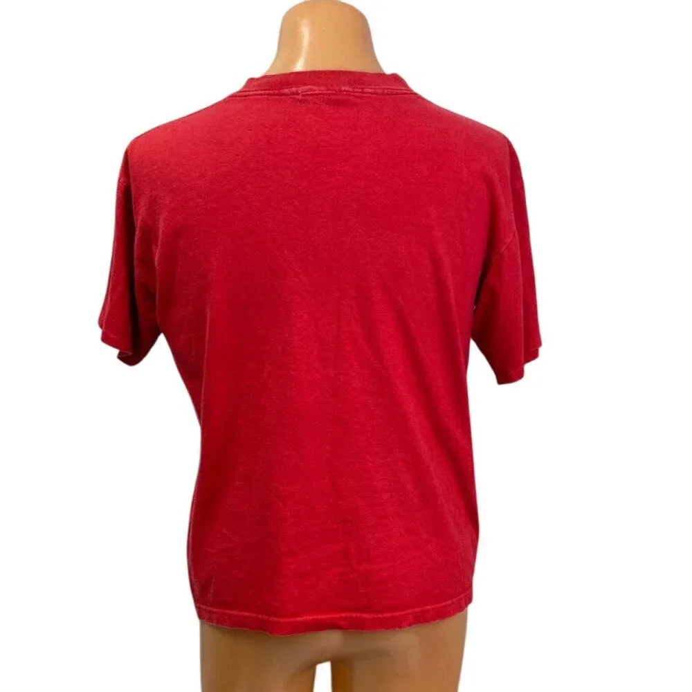 Vintage Guess Jeans Mens Large Short Sleeve Crew Neck 100% Cotton Tee Shirt